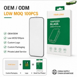 360° Bendable Blank Base Tempered Glass Screen Protector for OEM Custom Branding | Low MOQ Manufacturer