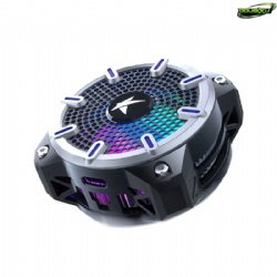 Magnetic Phone Cooler with Semiconductor Cooling & RGB LED Lights, 4200RPM Fast Cooling Fan