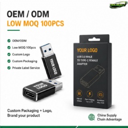 USB 3.0 Male to Type-C Female Adapter Manufacturer | OEM ODM Custom Adapter Supplier China