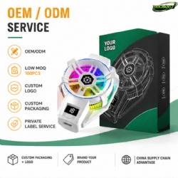 OEM RGB Phone Cooling Fan Manufacturer | Semiconductor Mobile Phone Cooler Supplier China