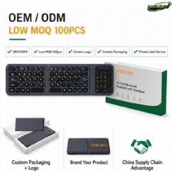 Apple Fold Series Is Coming: Tri-Fold Bluetooth Keyboard with Touchpad for Mobile Office & OEM/ODM Business
